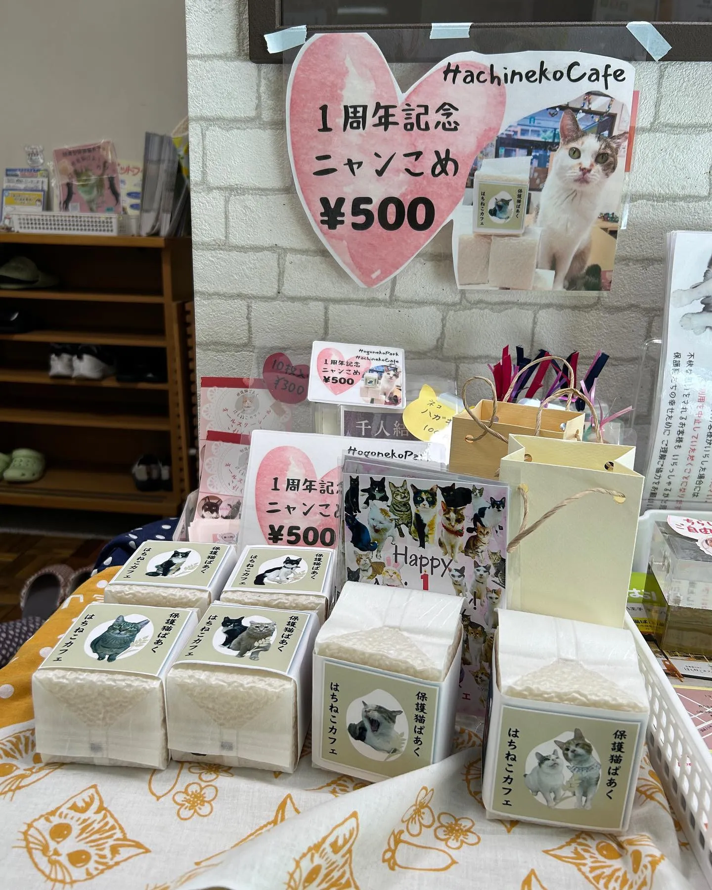 はちねこ1周年記念